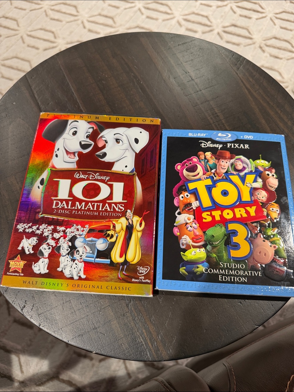 Disney Toy Story 3 & 101 Dalmatians Kids Movie Bundle